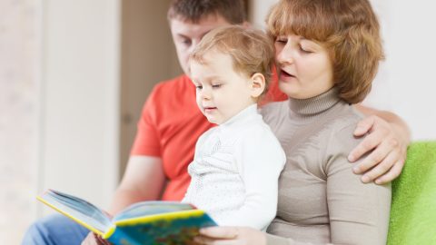 family reading scaled